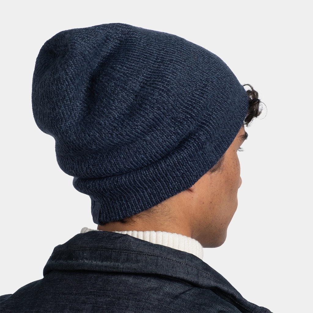 Knitted Hat Jarn Denim