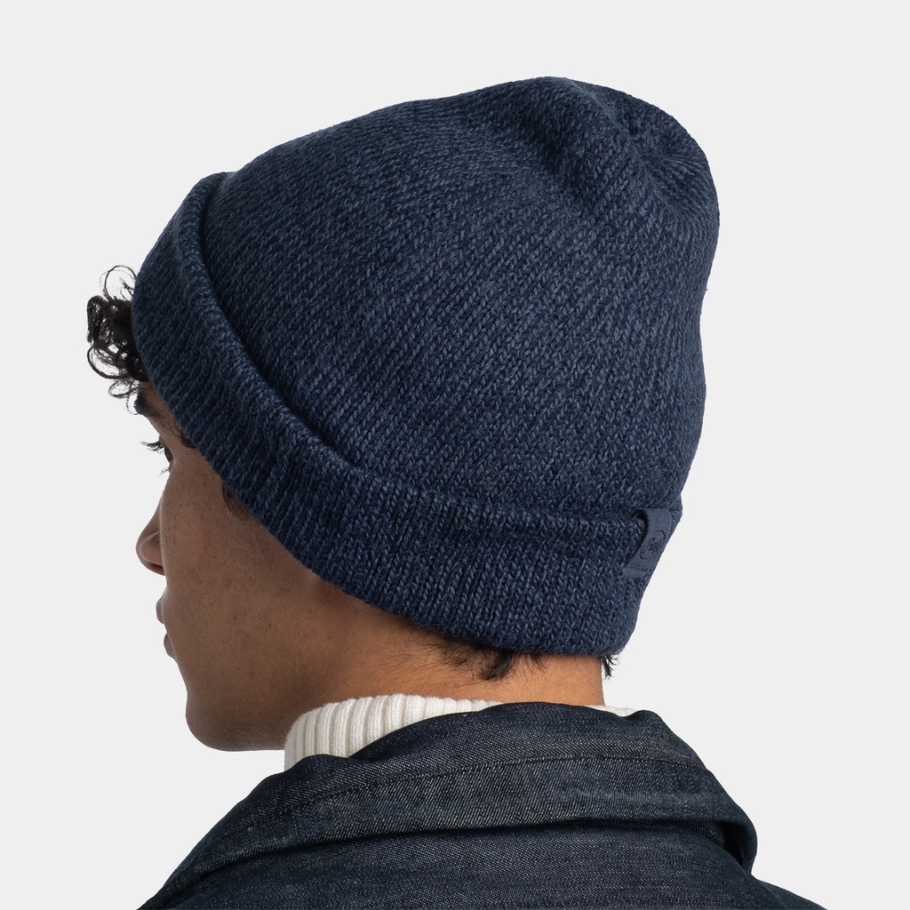 Knitted Hat Jarn Denim
