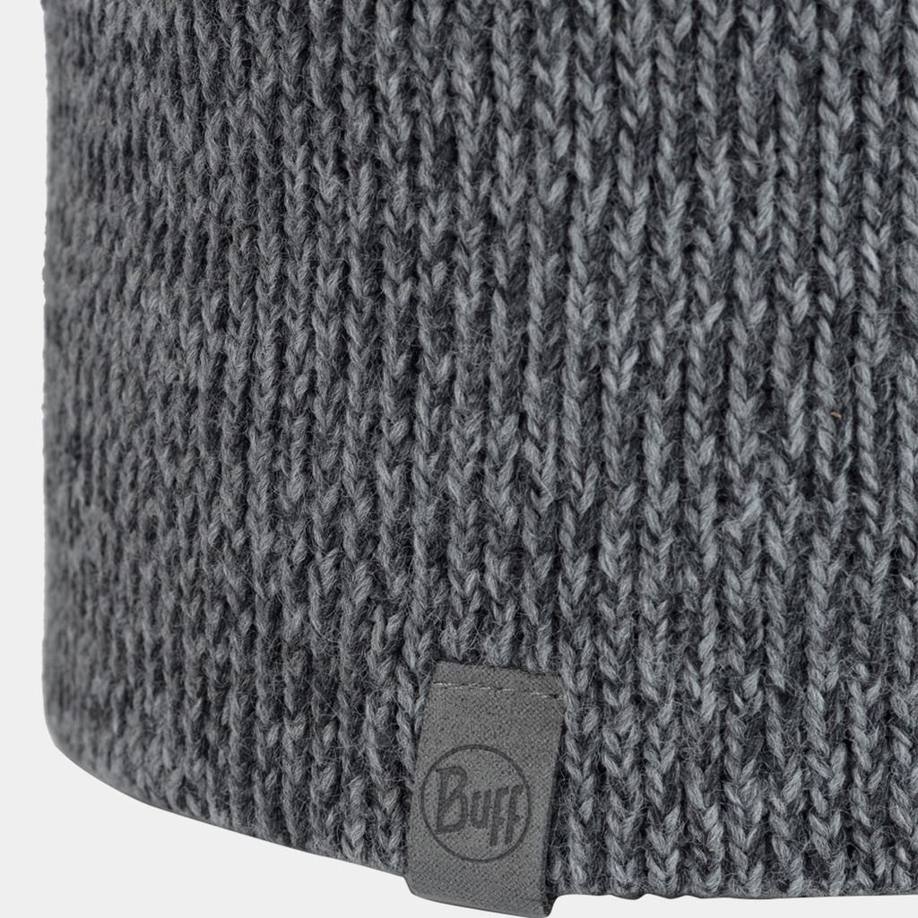 Knitted Hat Jarn Grey Melange