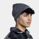 Knitted Hat Jarn Grey Melange