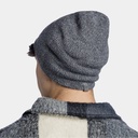 Knitted Hat Jarn Grey Melange