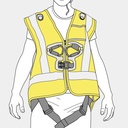 Hi-Viz Vest pour Newton Orange