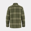 Ovik Heavy Flannel Shirt Deep Forest / Laurel Green