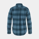 Övik Flannel Shirt Women Dark Navy / Indigo Blue