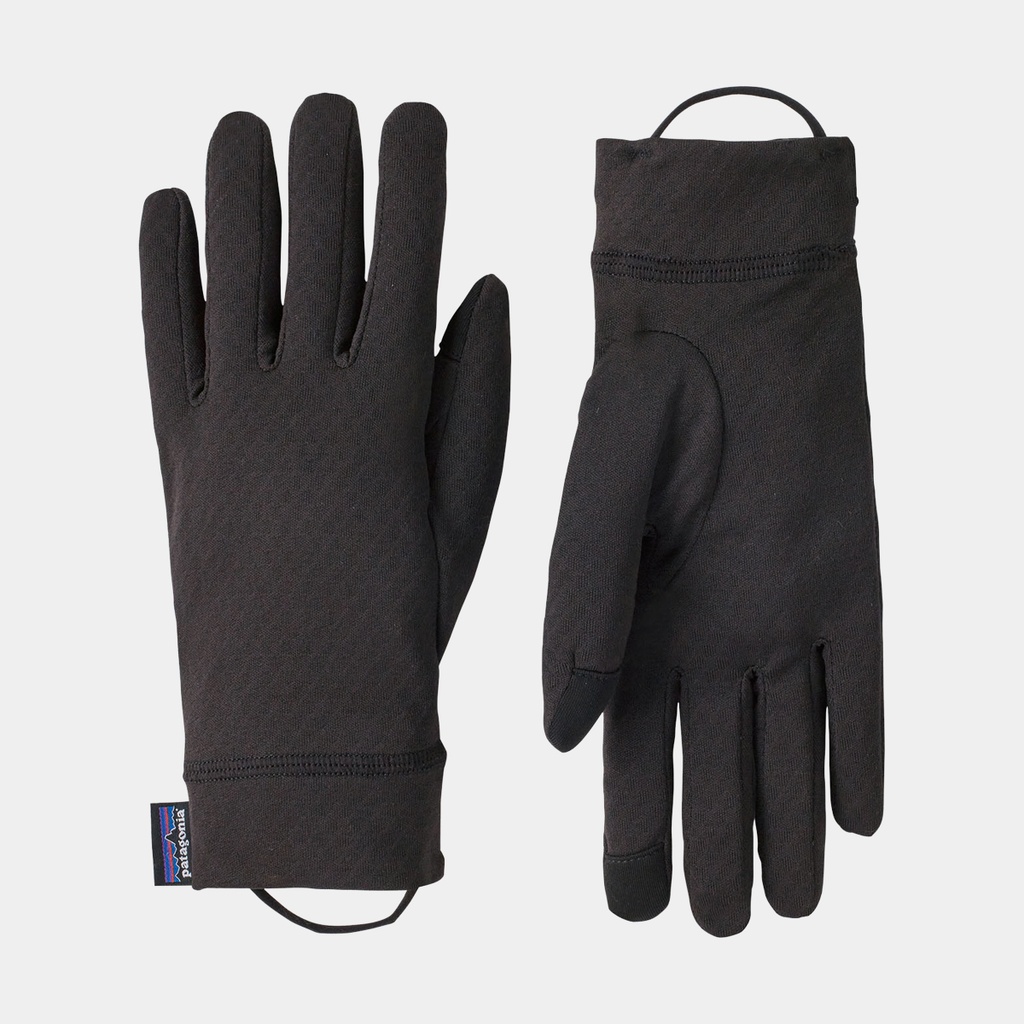 Capilene Midweight Liner Gloves Black
