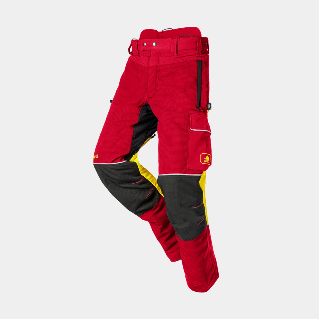 Samourai Pants Rouge / Jaune Fluo / Noir