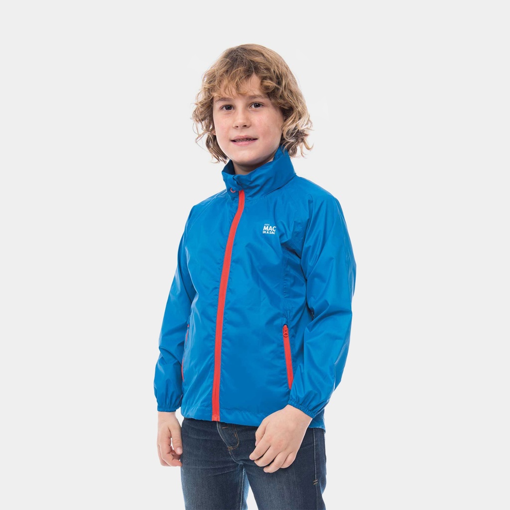 Mac in a Sac Origin II Jacket Kids Electric Blue