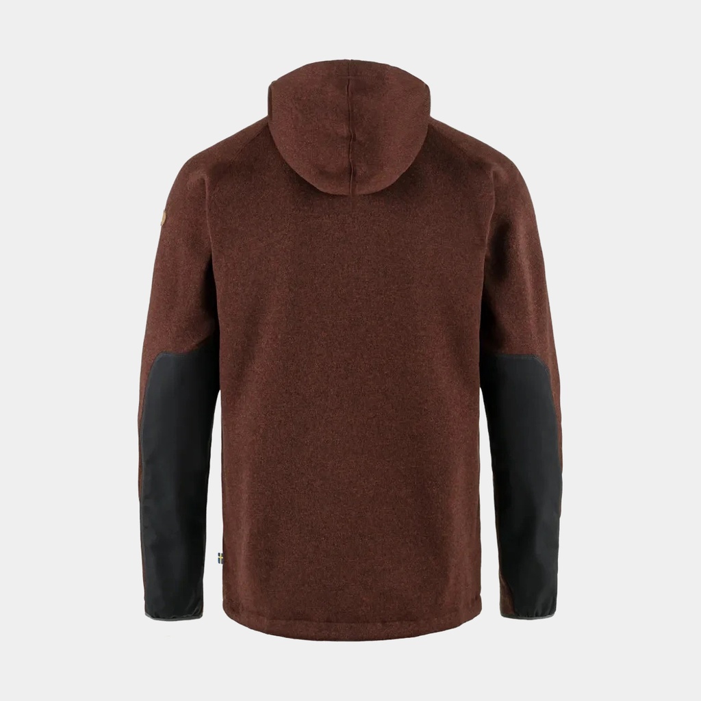 Ovik Fleece Hoodie Autumn Leaf