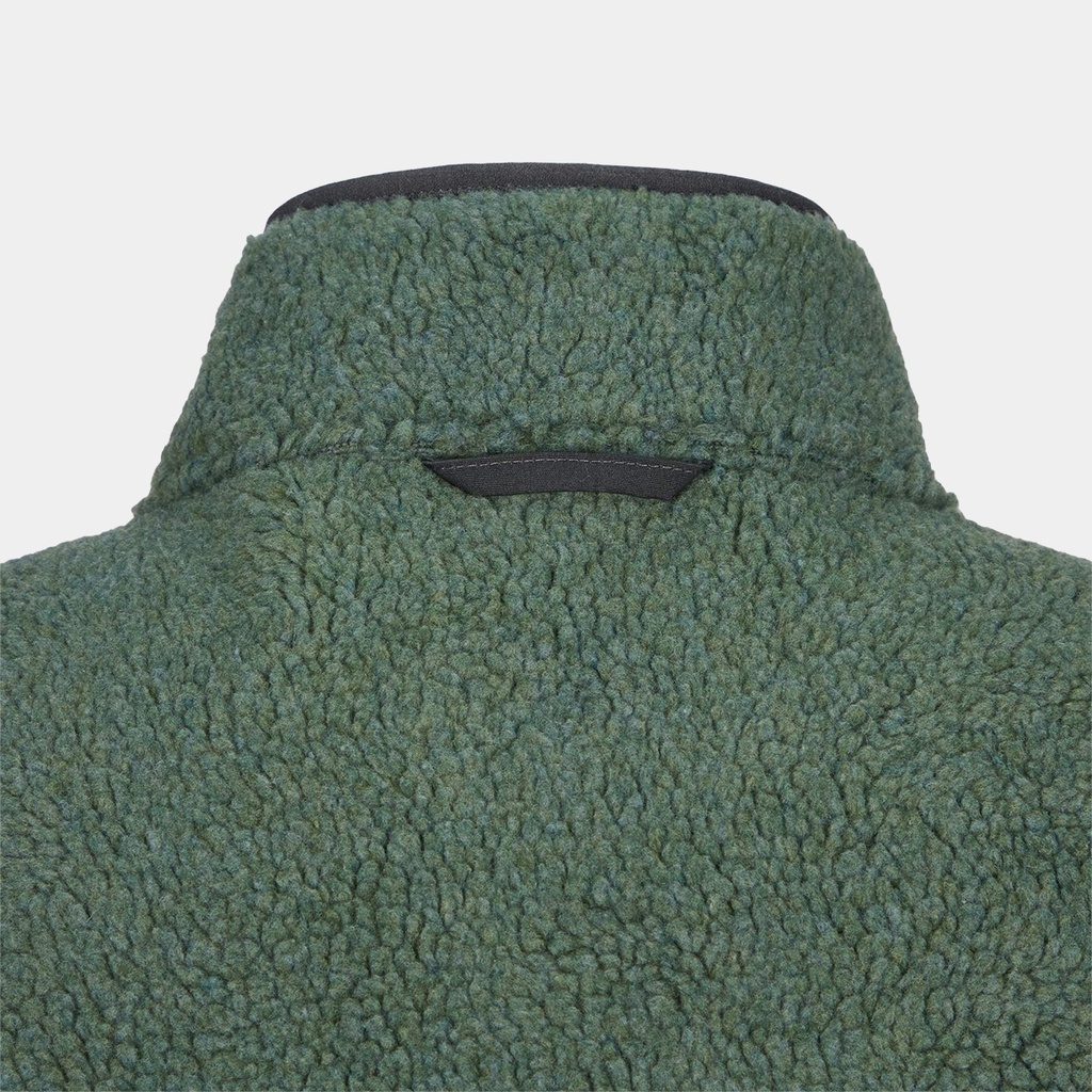 Vardag Pile Fleece Buckwheat Brown / Laurel Green