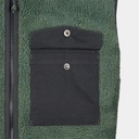 Vardag Pile Fleece Buckwheat Brown / Laurel Green