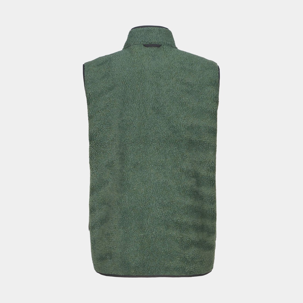 Vardag Pile Fleece Buckwheat Brown / Laurel Green