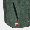 Vardag Pile Fleece Buckwheat Brown / Laurel Green