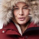 Nuuk Lite Parka Women Bordeaux Red
