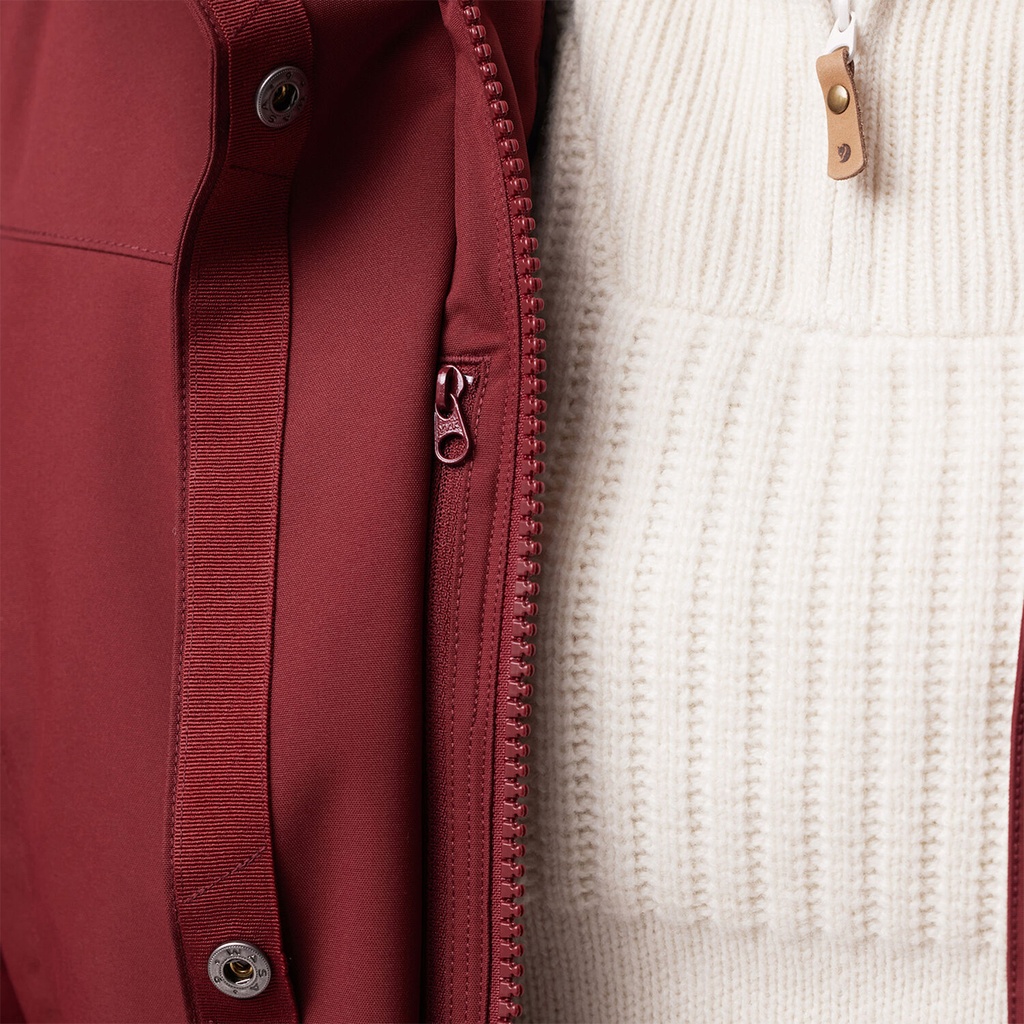 Nuuk Lite Parka Women Bordeaux Red