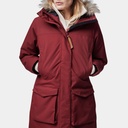 Nuuk Lite Parka Women Bordeaux Red