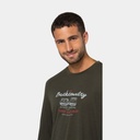 Crawler Long Sleeves Black Ink / Vapor Grey / High Risk Red