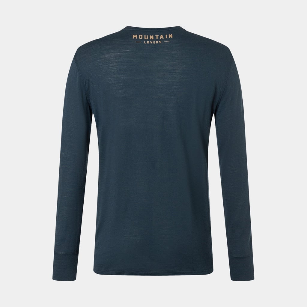 Skieur Long Sleeves Blueberry / Cumin