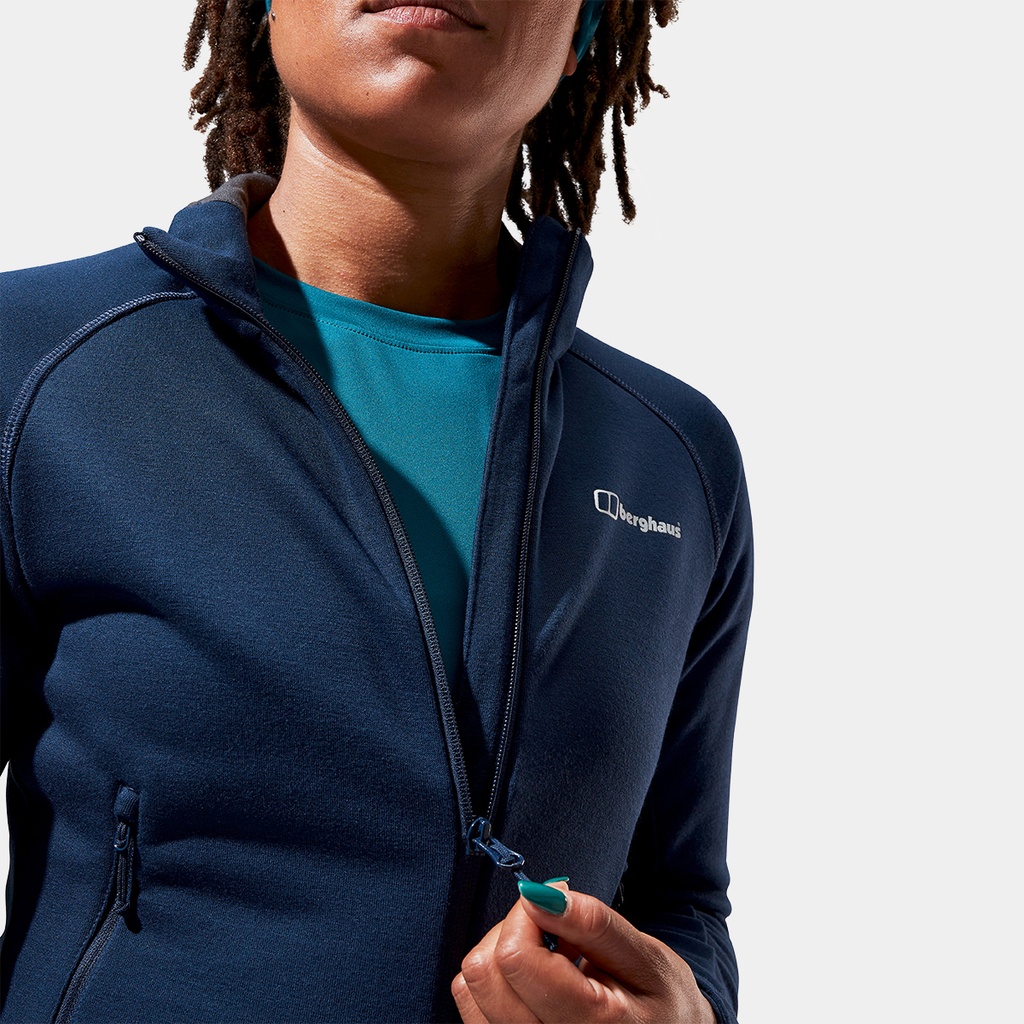 Heuberg Polartec Fleece Jacket Women Dusk