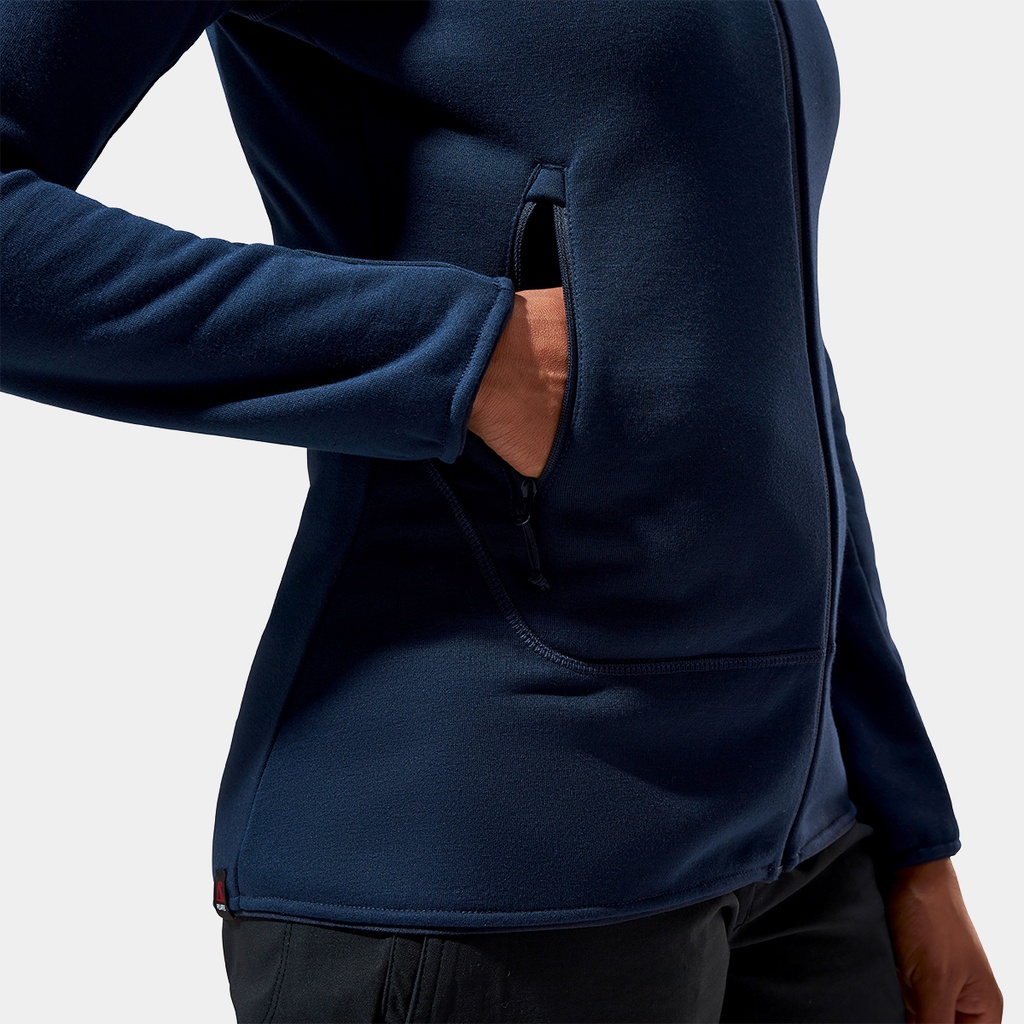 Heuberg Polartec Fleece Jacket Women Dusk