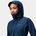 Omeara Long Shell Jacket Women Dusk