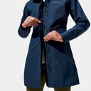 Omeara Long Shell Jacket Women Dusk