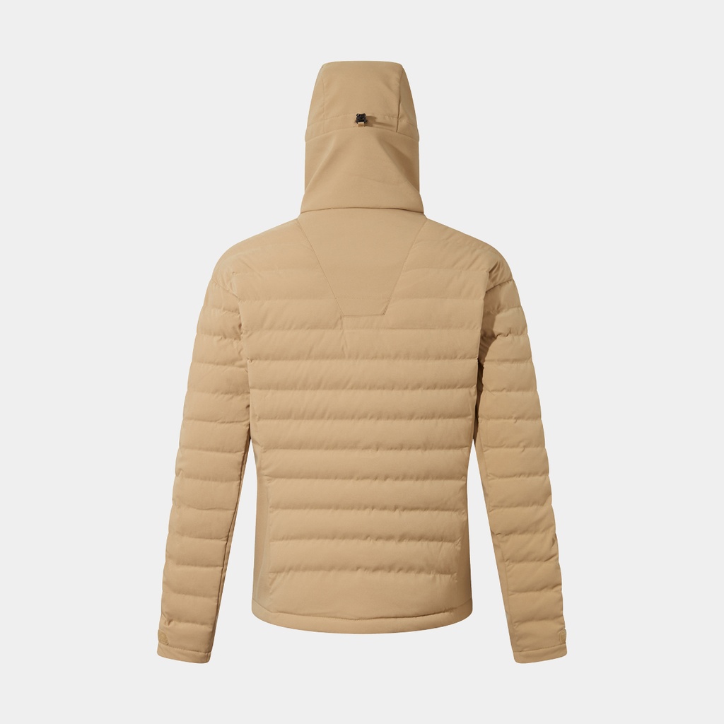 Theran Hybrid Hooded Jacket Kelp