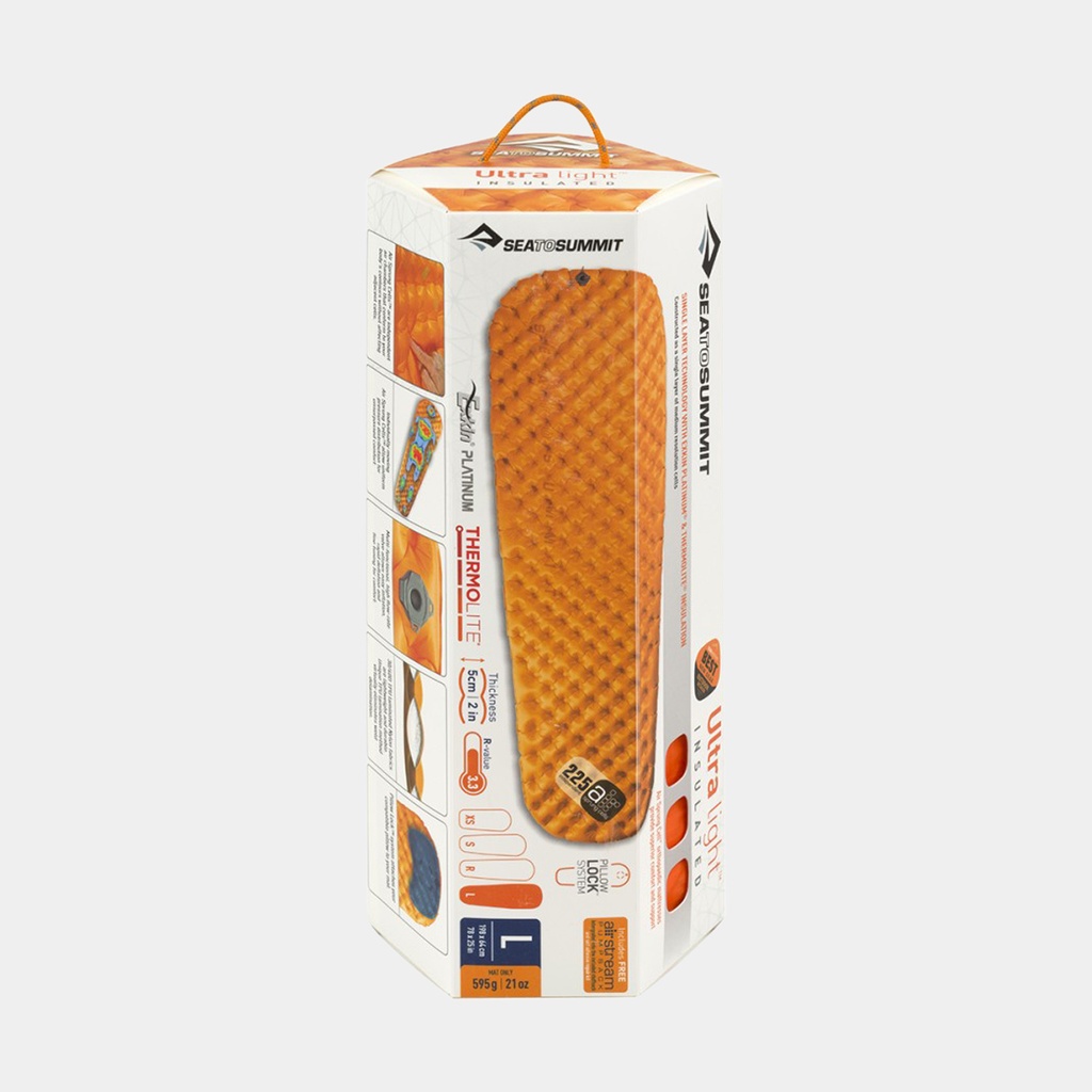 Ultralight Insulated Mat Orange