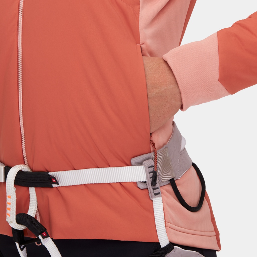 Rime Light IN Flex Hooded Jacket Women Brick / Quartz Dust