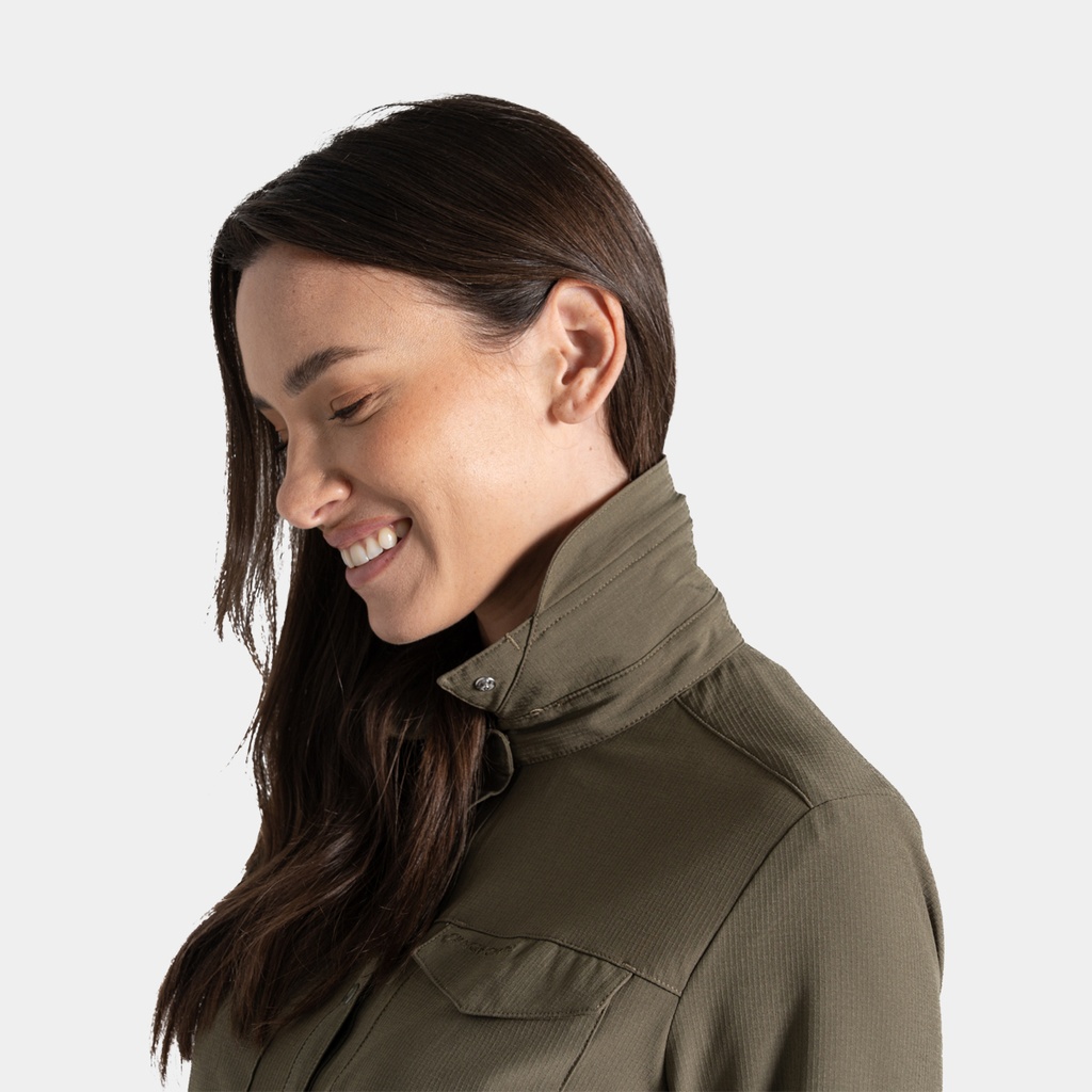 NosiLife Freeda Long Sleeved Shirt Women Blue Navy