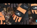 Gants Anti-Coupure Orange Fluo / Noir