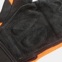 Gants de Travail Bucherons Orange Fluo / Noir