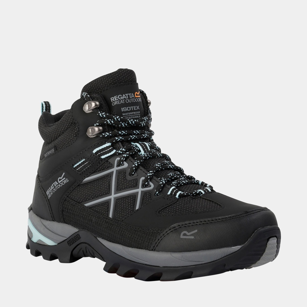 Samaris III Boots Women Black / Bleached Aqua