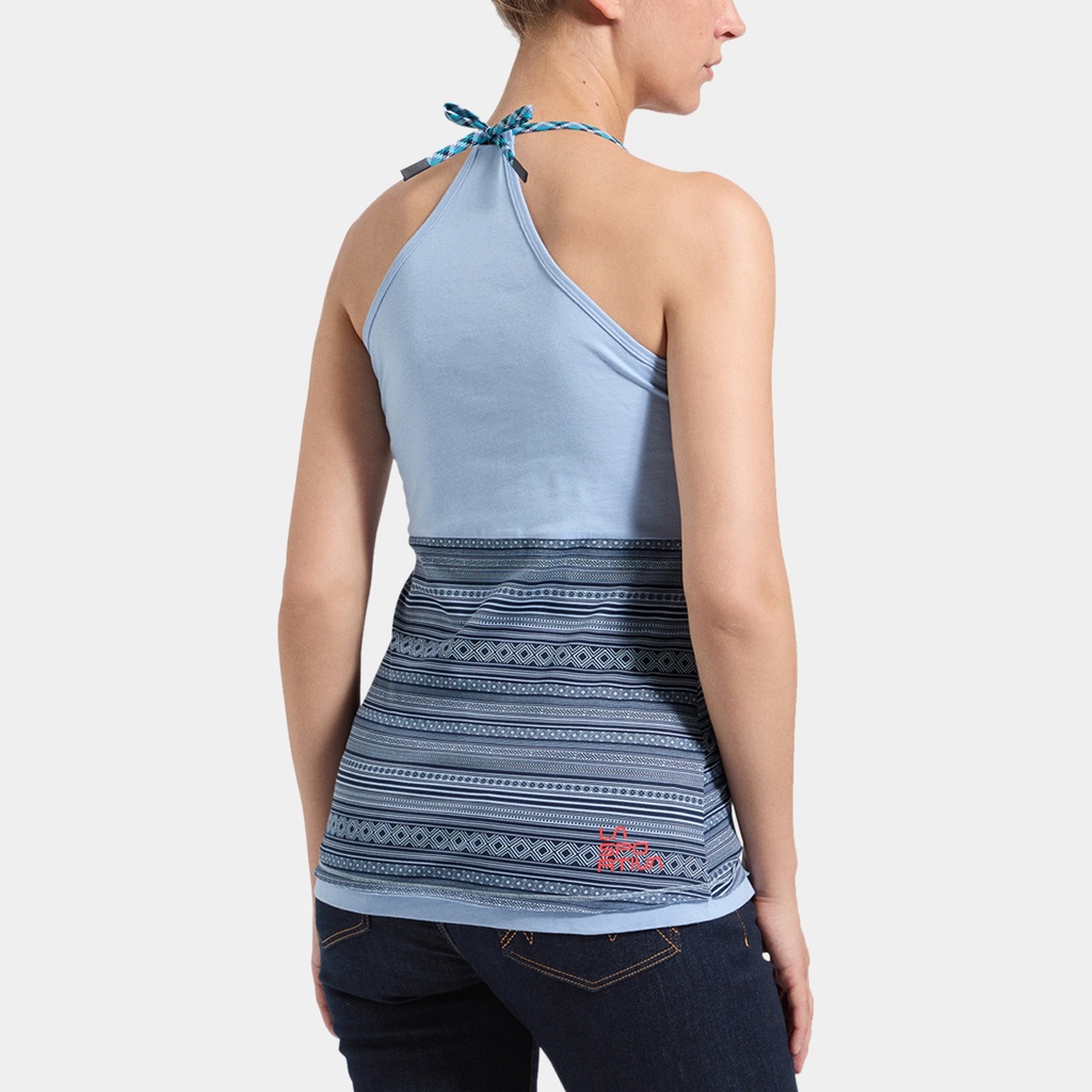 Dance Tank Women Stone Blue