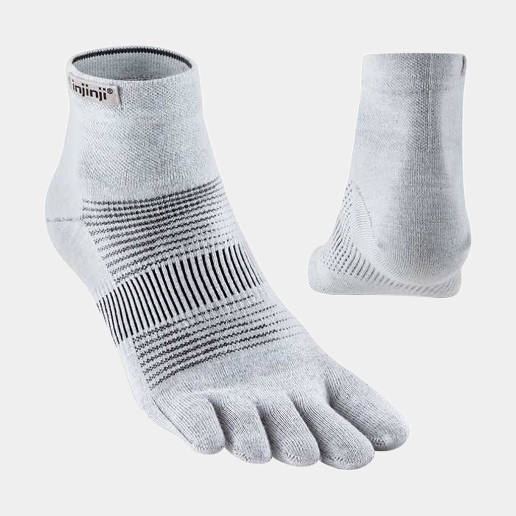 Run Lightweight Mini-Crew Coolmax Socks (2024) Gray