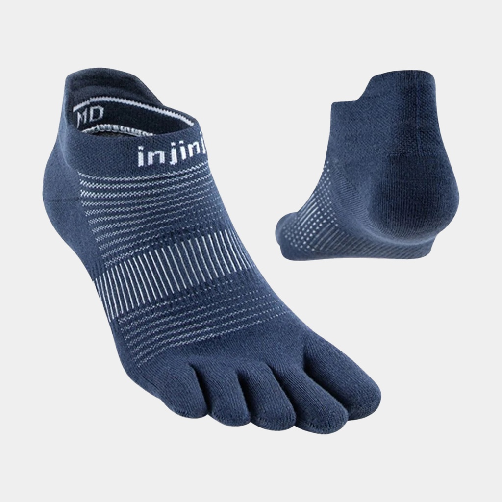 Run Lightweight No-Show Coolmax Socks (2024) Black