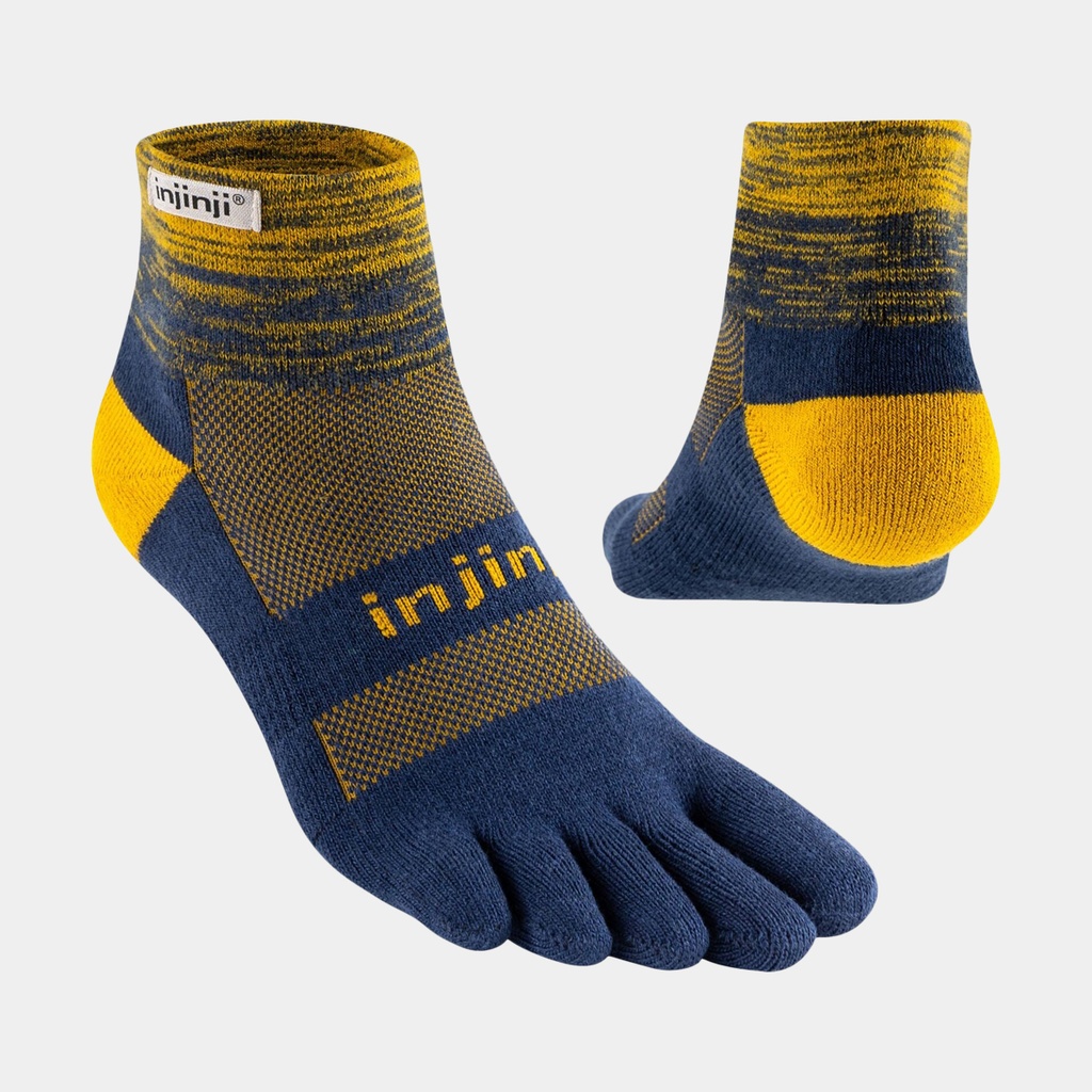 Run Lightweight No-Show Coolmax Socks (2024) Black