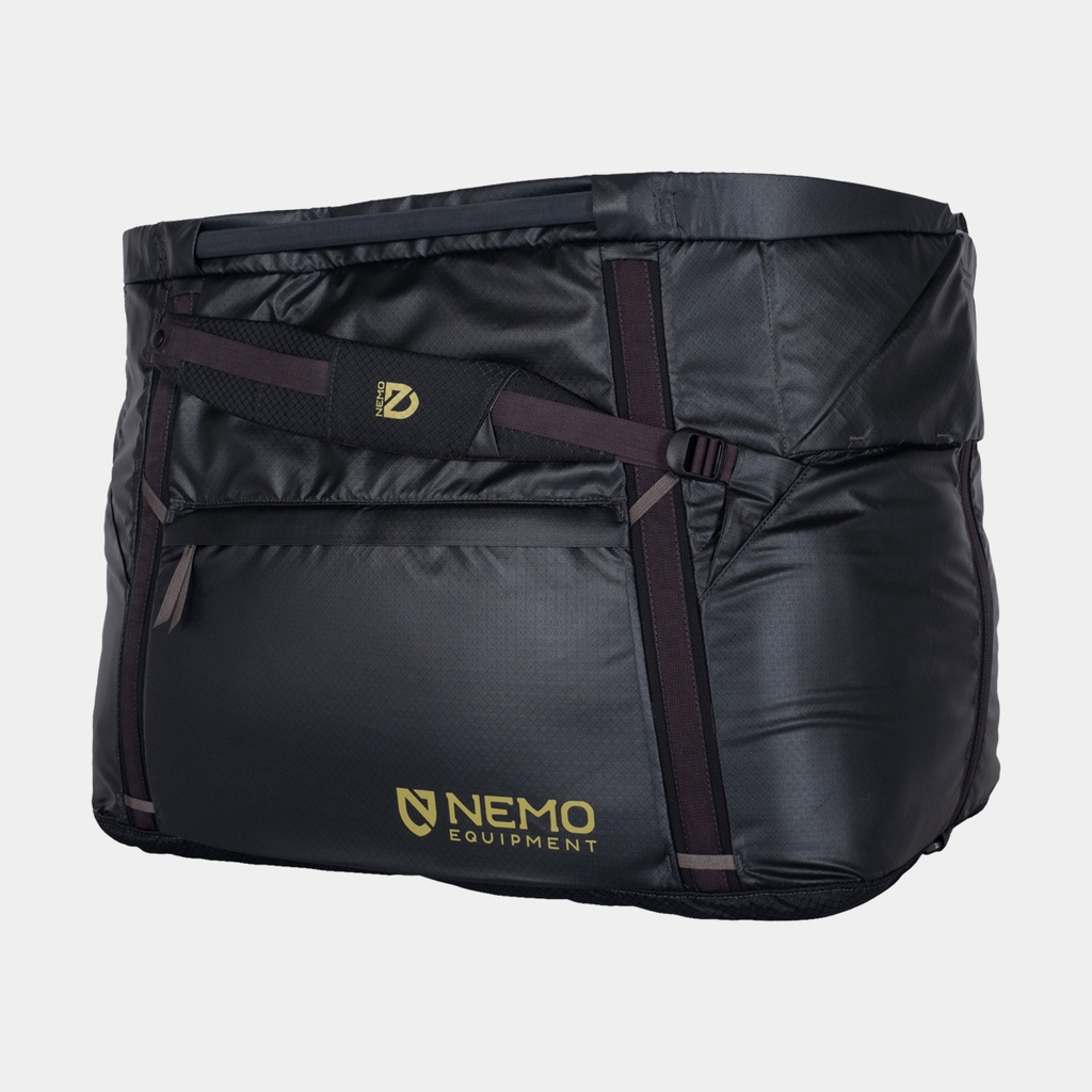 Double Haul Convertible Duffel 100L Black