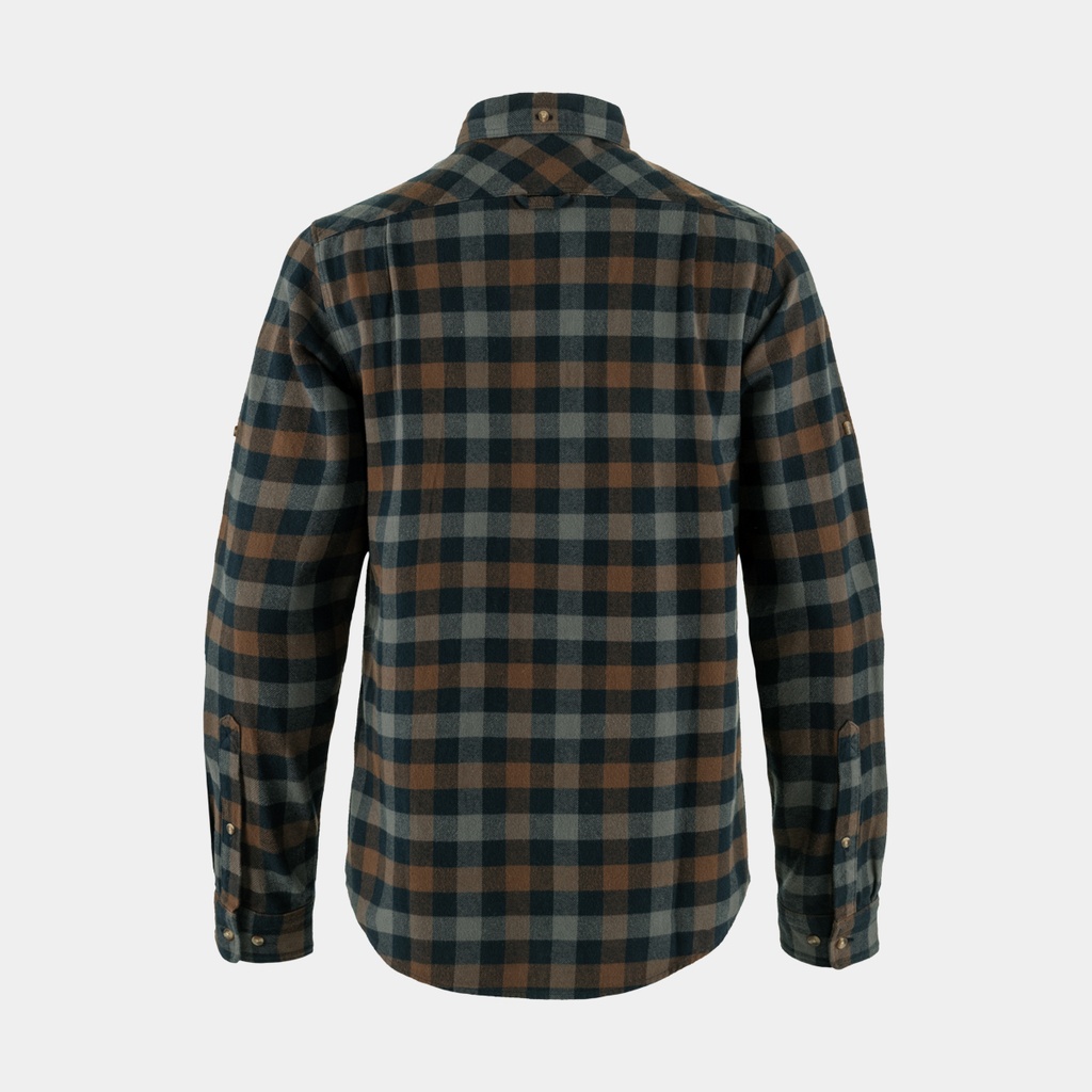 Skog Shirt Indigo Dark Navy / Dark Oak