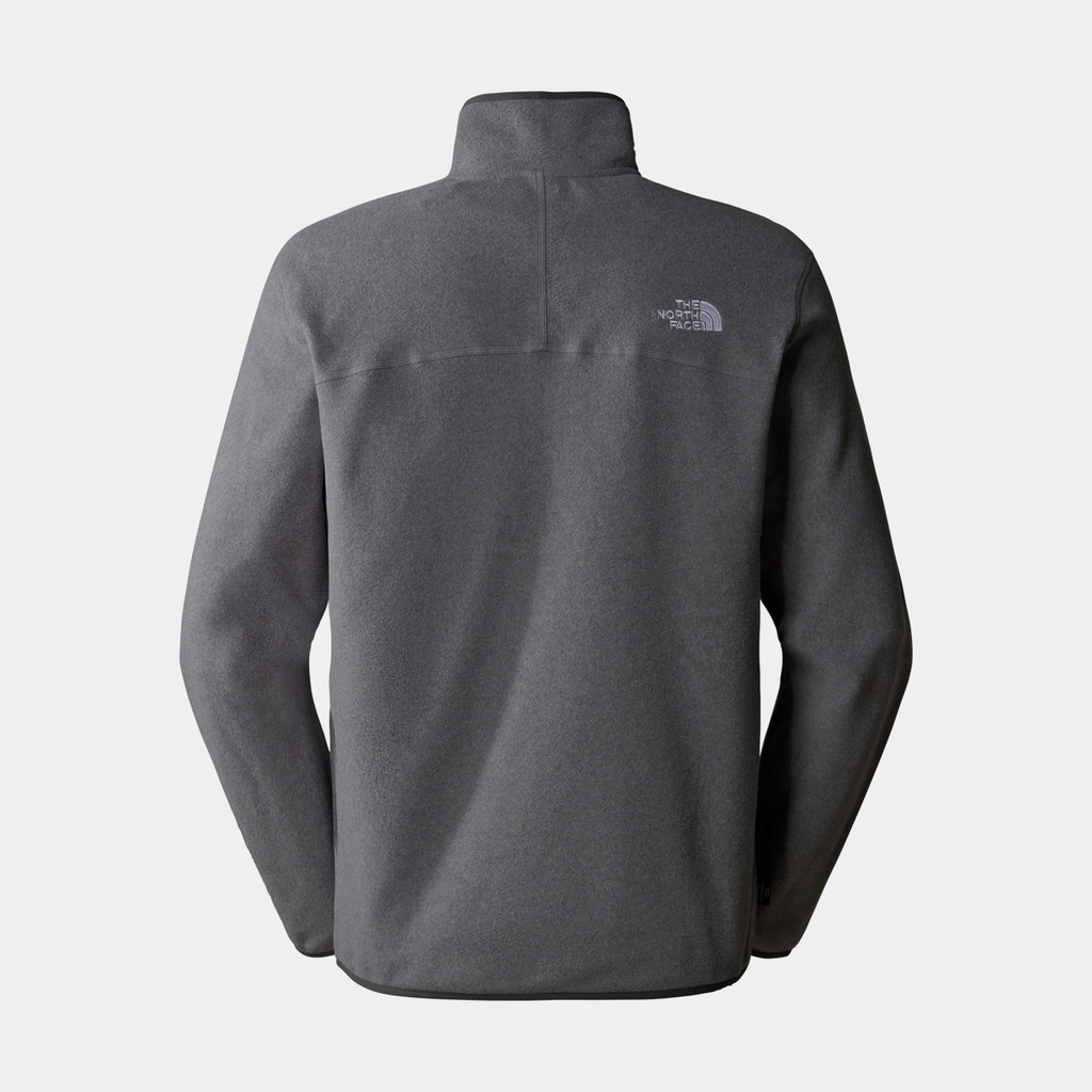100 Glacier 1/4 Zip (2023) TNF Medium Grey Heather (NPF)