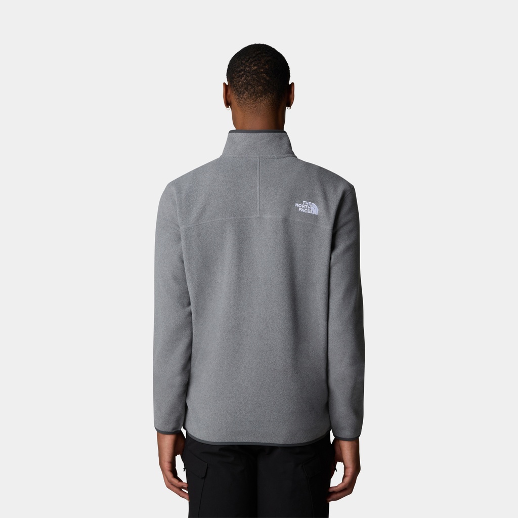 100 Glacier 1/4 Zip (2023) TNF Medium Grey Heather (NPF)