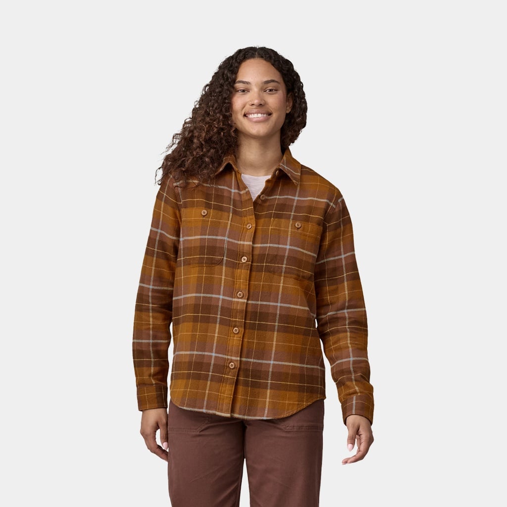 Lightweight Insulated Fjord Flannel Shirt Outdoor: Molasses Brown