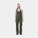 Snowdrifter Bibs Women Pine Needle Green