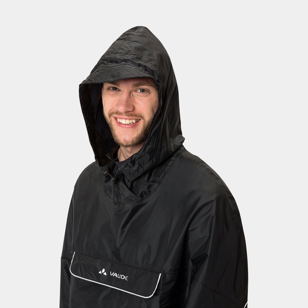 Valdipino Poncho Black