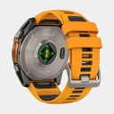 Fenix 8 Amoled Sapphire Titanium w/ Orange / Graphite Silicone Band