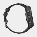 Fenix 8 Amoled Sapphire Titanium Carbon Gray DLC w/ Black / Pebble Gray Silicone Band