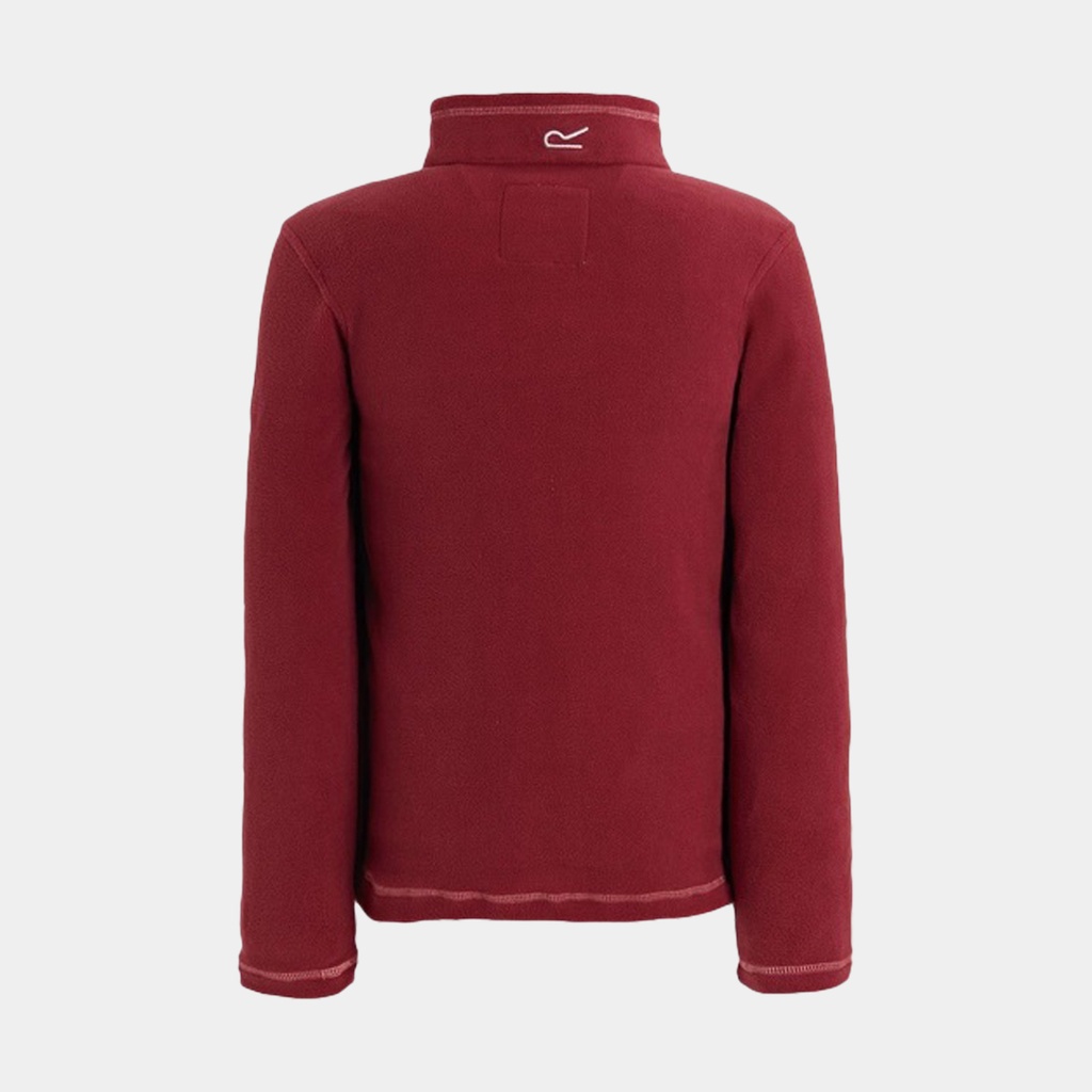 Hot Shot II Half Zip Lightweight Fleece Kids Rumba Red