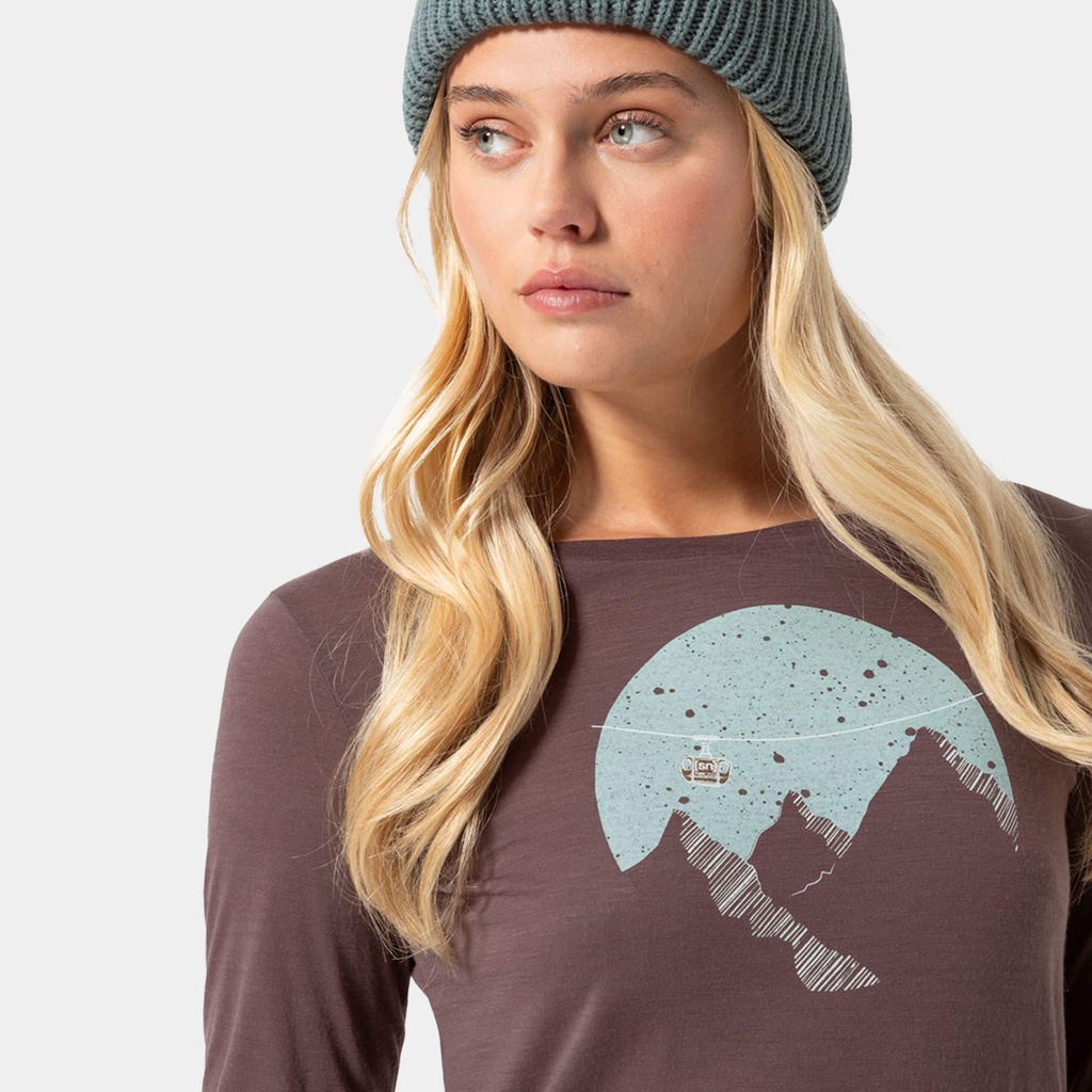 Gondola LS Women Raisin / Various