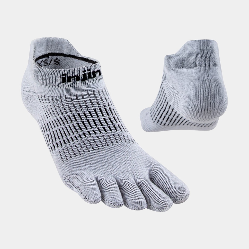 Run Lightweight No-Show Coolmax Women Gray