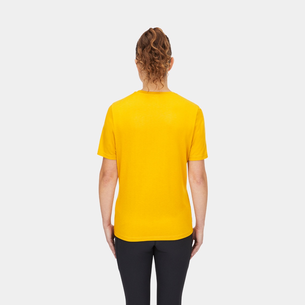Crimp Logo Tee Women Sahara