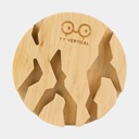 Key Holder Circle Cherry